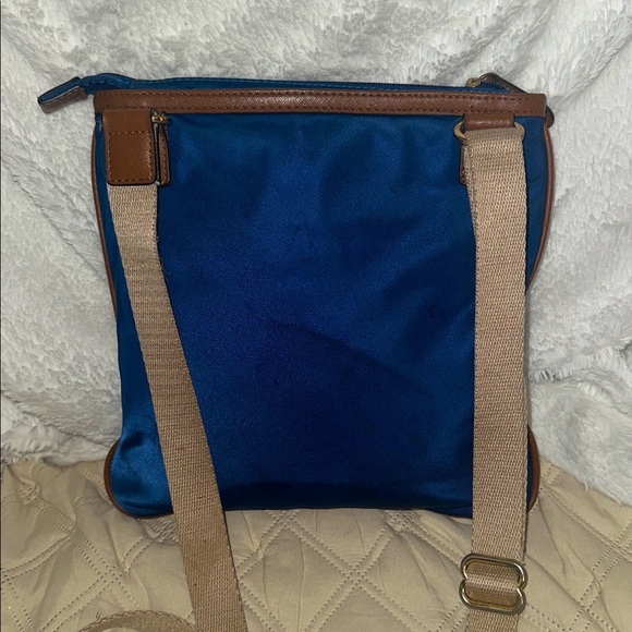 Michael Kors Navy and Brown Messenger Bag messenger bag - Picture 4 of 7